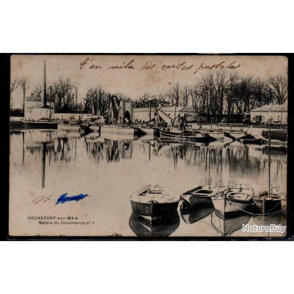CPA - ROCHEFORT -sur - MER - Bassin du Commerce N3877