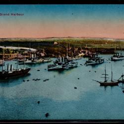 CPA - Marine Militaire -MALTA - Grand Harbour N&deg;3881