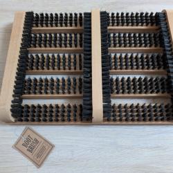 Brosse à bottes en bois