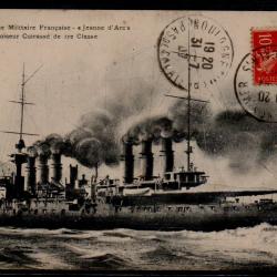 CPA - Marine Militaire Fran&ccedil;aise - " Jeanne d'Arc " Croiseur Cuirasse de 1er Classe N&deg;3285