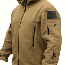 Veste polaire beige L