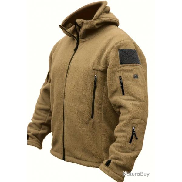 Veste polaire beige L
