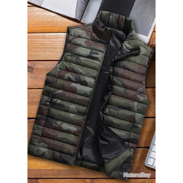 Veste sans manche  camo M