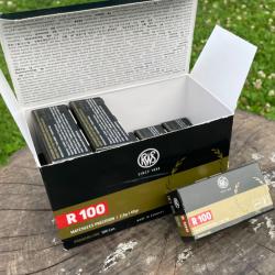 Lot de 400 munitions 22lr RWS R100