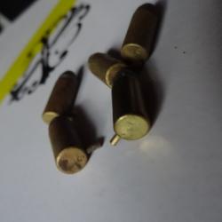 5 balles  a broches 7mm pour revolver