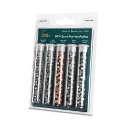 Blister 5 variétés Plombs H&N Sport Hunting - Cal. 5.5