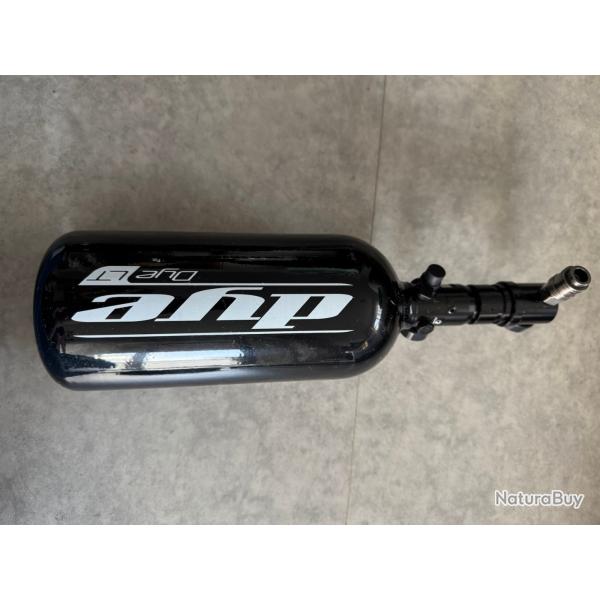 Kit bouteille HPA Dye 0,8 L 3000 PSI + Rgulateur HPA + Ligne HPA en nylon tress noire