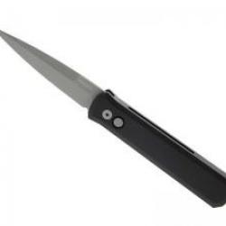 Couteau automatique PRO-TECH GODFATHER BT lame Spear Point acier 154CM finition « bead-blasted