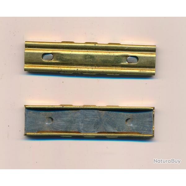 (5934) TRES BEAU CLIP POUR 5  CARTOUCHES  7,92x57 MAUSER WW2 par POLTE en 1935 , LAITON