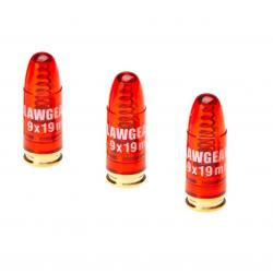 DOUILLE AMORTISSANTE CLAWGEAR CALIBRE 9X19MM PAR 5