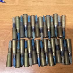 8mm LEBEL A blanc balle bois x30