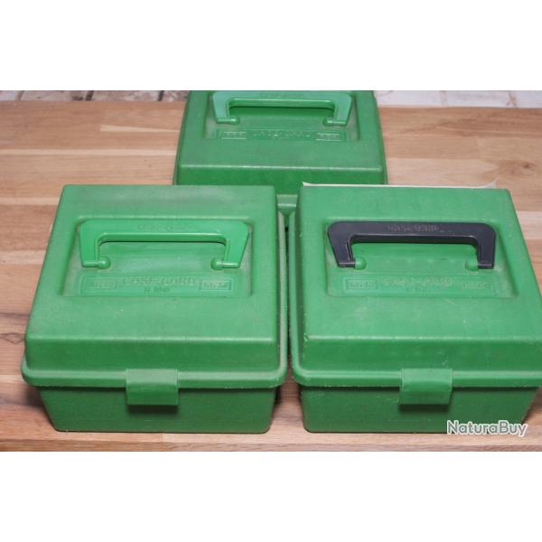 lot de 3 boites MTM vides pour 100 cartouches armes d'paule
