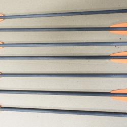 lot de 7 traits carreaux fleches carbone 15" (38cm) pour arbalète EK Archery R9 RX Cobra / System