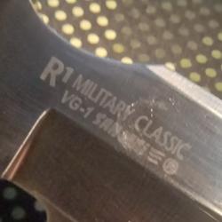 Couteau cold Steel R1 san mai, collector