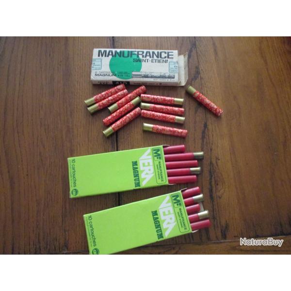 LOT DE 3 BOITES DE CARTOUCHES 410 MAGNUM