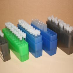 boites a dosettes avec tubes doses