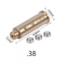 DESTOCKAGE Collimateur Balle Laser Cal .38 BORE SIGHTER Réglage Fusil Carabine