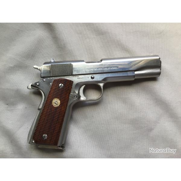 COLT 1911 NICKEL  SRIE 70