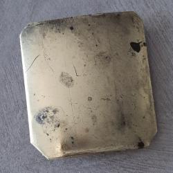 Boucle française troupe 1914 - 1918 en laiton 1ère Guerre Mondiale. A nettoyer.
