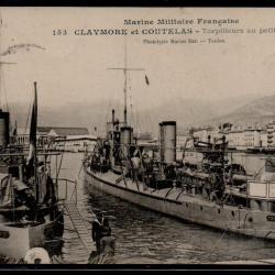CPA - Marine Militaire Française - CLAYMORE et COUTELAS - Torpilleurs au petit Rang - N°3248