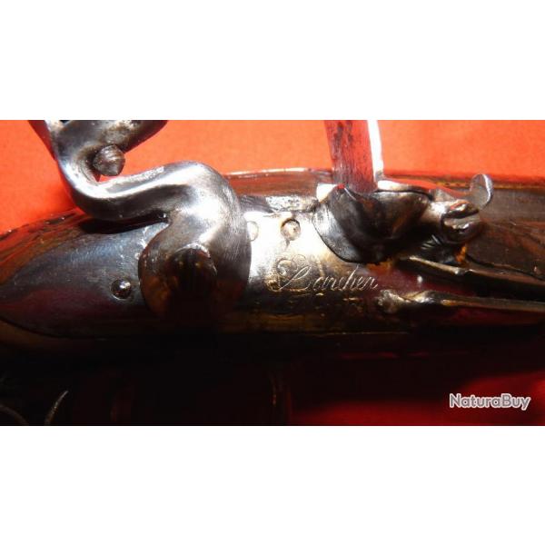 ...Pistolet  silex de Marine 1840 de Jerome Larcher de Nantes