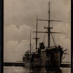 CPA - Marine Militaire - L'Armorique Vaisseau &Eacute;cole des Mousses - N&deg;3901