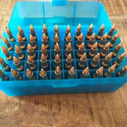 Munitions 222 remington FMJ