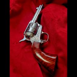REVOLVER UBERTI INOX.     GRAVÉ 4 3/4