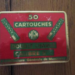 BOITE DE CARTOUCHES  9MM  JAMAIS OUVERTE