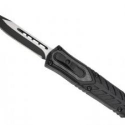 Couteau éjectable Max Knives MKO16 lame à trous acier 3Cr13 +étui