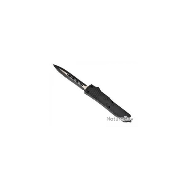 Couteau jectable Max Knives  MKO45 lame double tranchant  trous acier 440C+tui