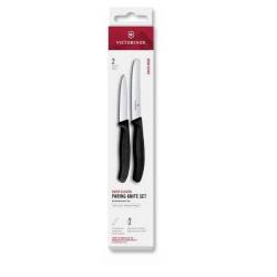 6.7113.2 Set 2 pièces Victorinox Swissclassic noir