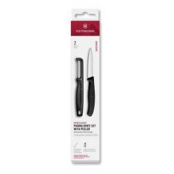 6.7113.21 Set 2 pièces Victorinox Swissclassic noir