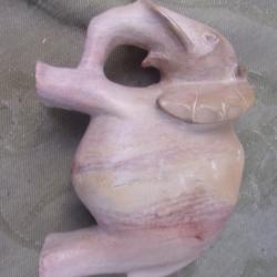 sculpture éléphant , art africain