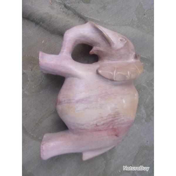 sculpture lphant , art africain