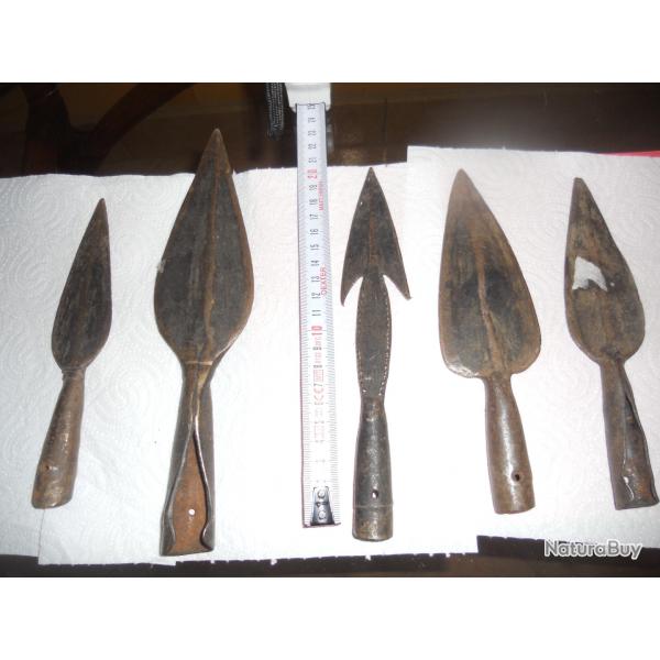pointes de fleche ancienne origine afrique