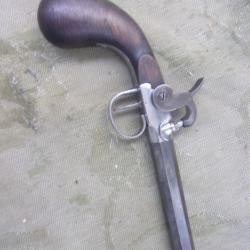 pistolet à balle forcée et percussion