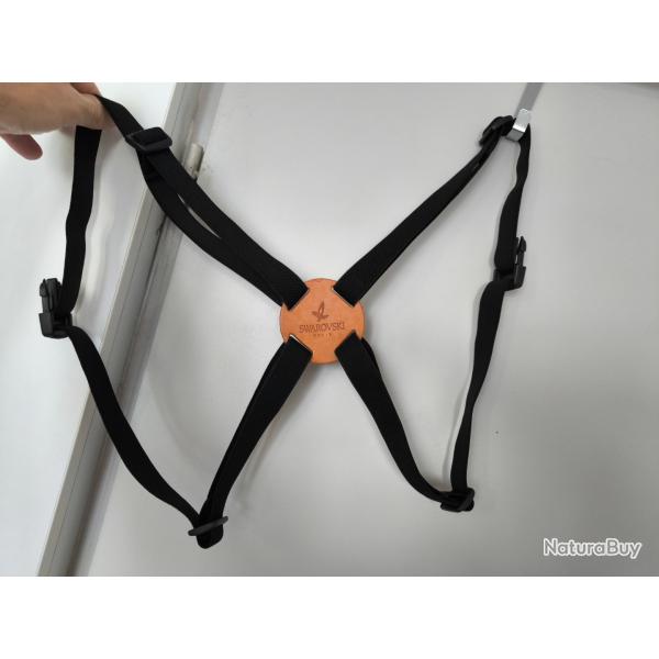 Harnais jumelles Bino suspender Swarovski optik neuf suspentes manquantes