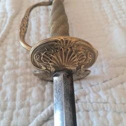 Épée XVIII ème