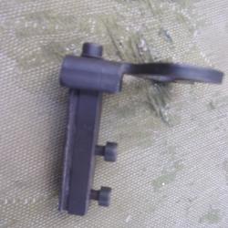 coulisseau pour attacher une bretelle de tir UIT pour rail de crosse