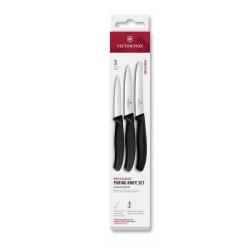 6.7113.34 Set 3 pièces Victorinox Swissclassic noir