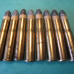 Huit belles cartouches de 11 mm gras mod 79  très belle qualité en un lot