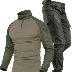 1euros !!Tenue tactique pantalon et chemise de combat !!