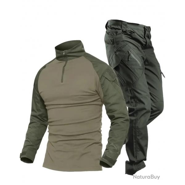 1euros !!Tenue tactique pantalon et chemise de combat !!