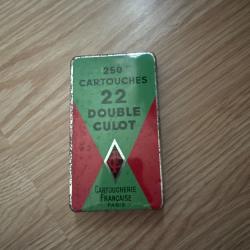 224 munitions de cartouche 22 double culot