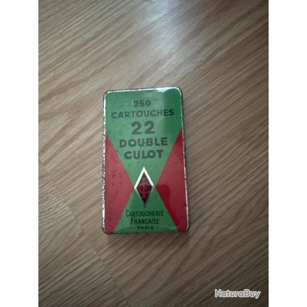 224 munitions de cartouche 22 double culot
