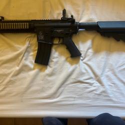 Fusil s'assaut airsoft COLT M4 KEYMOD SILENCER AEG