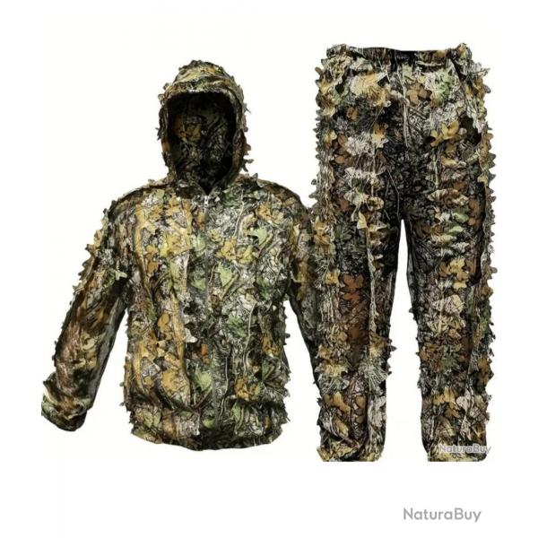 Veste + pantalon et cagoule camo