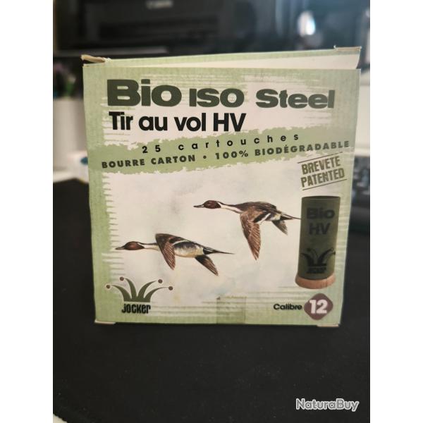 Jocker Bio Iso Steel tir au Vol cal 12/76, 35gr/ n2 (Bote de 25 cartouches)
