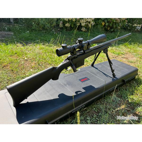 Carabine Savage Model 10 .308 Win - Canon lourd flt + lunette 10-40x50, bipied, frein de bouche